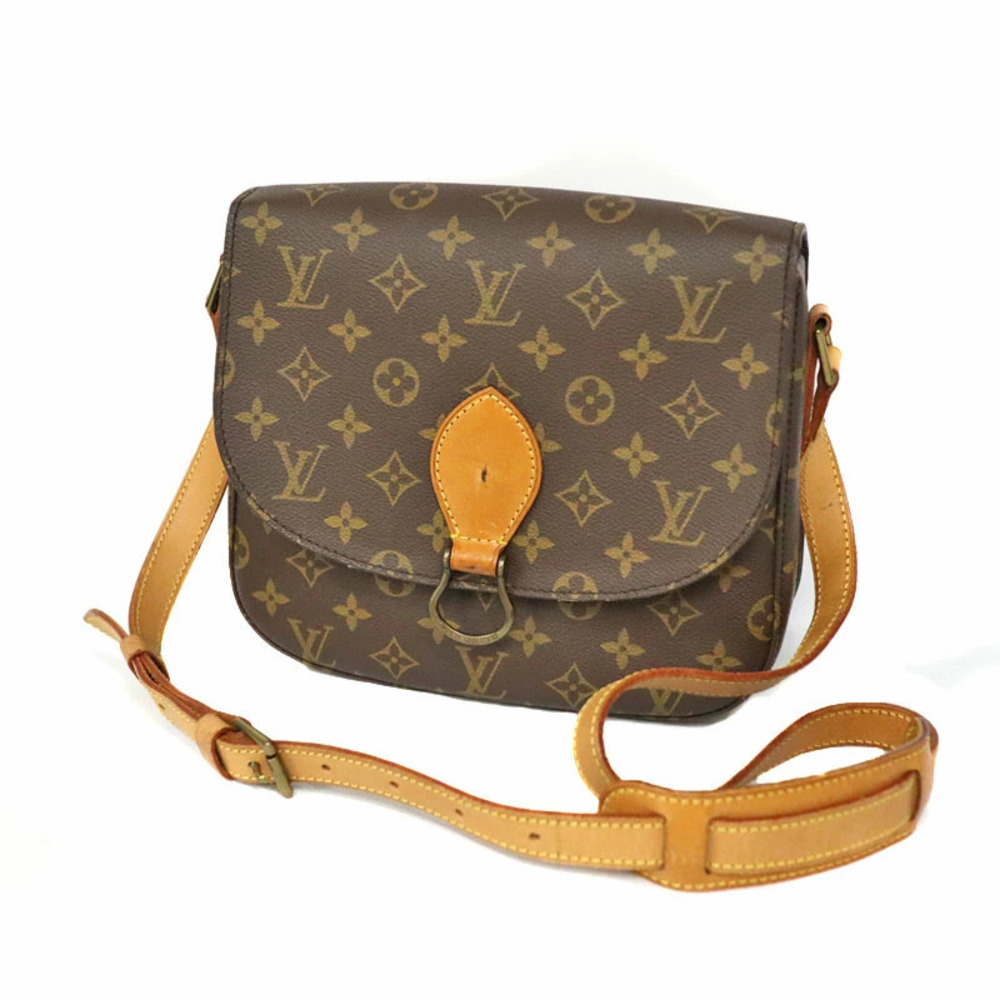 LOUIS VUITTON Saint Cloud Monogram Brown LV Shoulder Bag